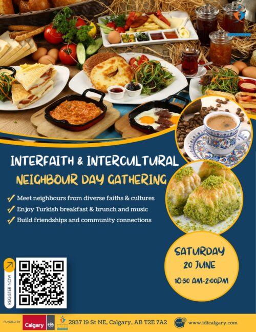 Interfaith and Intercultural Neighbor Day We Look Forward to Seeing You!
